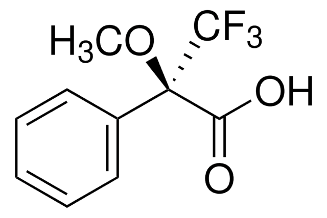 (R)-(+)-&#945;-甲氧基-&#945;-三氟甲基苯乙酸 for chiral derivatization, LiChropur&#8482;, &#8805;99.0%