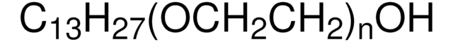 聚乙二醇(12)十三烷基醚 n= 12, Tridecyl ether group is a mixture of C11 to C14 iso-alkyl ethers with C13 iso-alkyl predominating