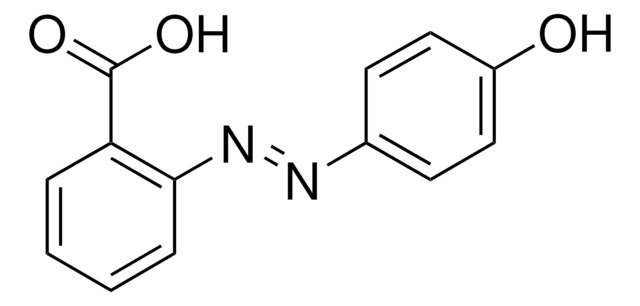 2-（4-羟基苯偶氮）苯甲酸 matrix substance for MALDI-MS, &#8805;99.5%