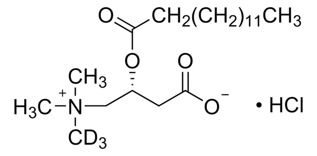 Tetradecanoyl-L-carnitine-(N-methyl-d3) hydrochloride 99 atom % D, 98% (CP)