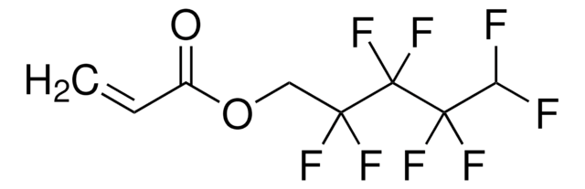 2,2,3,3,4,4,5,5-Octafluoropentyl acrylate 97%, contains 100&#160;ppm monomethyl ether hydroquinone as inhibitor