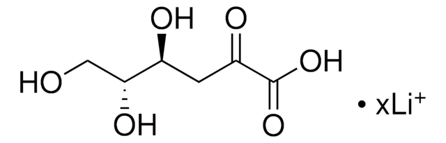 2-Keto-3-deoxy-D-gluconic acid lithium salt analytical standard