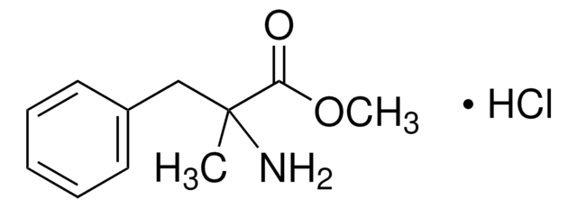 &#945;-甲基-DL-苯丙氨酸甲酯 盐酸盐 &#8805;98.0% (DCF)