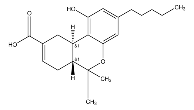 (-)-11-nor-9-Carboxy-delta8-THC solution 1&#160;mg/mL (Degassed Methanol), certified reference material, ampule of 1&#160;mL, Cerilliant&#174;