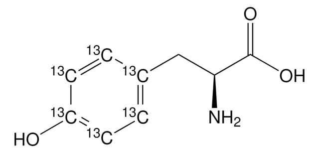 L-酪氨酸-苯基-13C6 99 atom % 13C, 99% (CP)