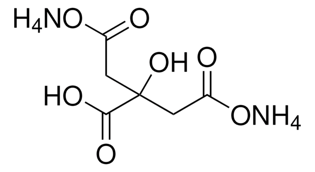 Ammonium citrate dibasic suitable for atomic absorption spectrometry, 98.0-102.0%