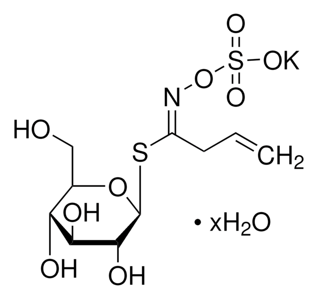 黑芥子硫苷酸钾水合物 水合物 &#8805;99.0% (TLC)