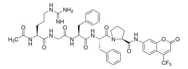 N-Acetyl-Arg-Gly-Phe-Phe-Pro-7-amido-4-trifluoromethylcoumarin &#8805;95% (HPLC)