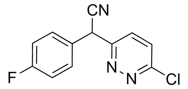 2-(6-Chloropyridazin-3-yl)-2-(4-fluorophenyl)acetonitrile AldrichCPR