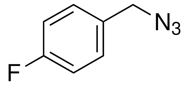 1-(Azidomethyl)-4-fluorobenzene solution ~0.5&#160;M in dichloromethane, &#8805;97.0% (HPLC)