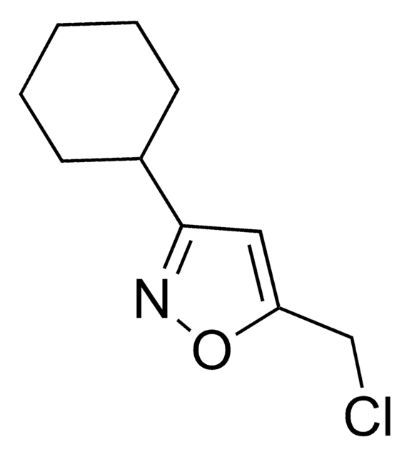 5-(Chloromethyl)-3-cyclohexylisoxazole AldrichCPR