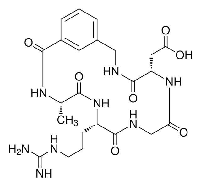 环（Ala-Arg-Gly-Asp-3-氨基甲基苯甲酰基） &#8805;96% (HPLC)