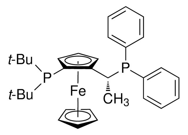 (R)-1-[(SP)-2-(Di-tert-butylphosphino)ferrocenyl]ethyldiphenylphosphine &#8805;97%