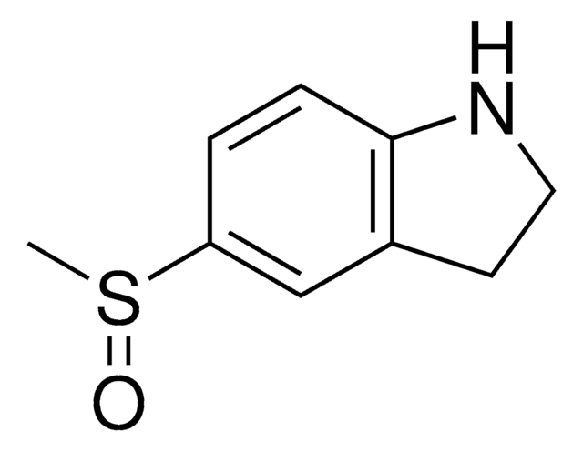 2,3-Dihydro-1H-indol-5-yl methyl sulfoxide AldrichCPR