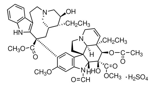 长春新碱 硫酸盐 95.0-105.0% (HPLC), powder or crystals