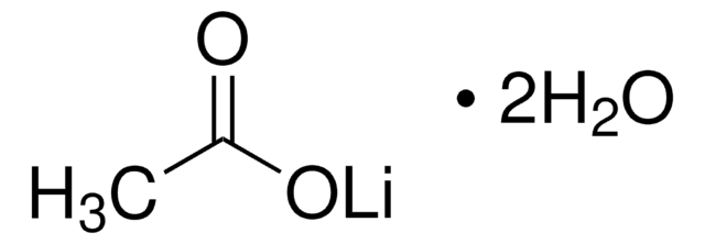 Lithium acetate dihydrate BioUltra, &#8805;99.0% (anhydrous basis)