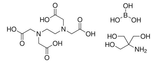 Tris-硼酸-EDTA缓冲溶液 pH 8.3, pHast Pack&#8482;, powder