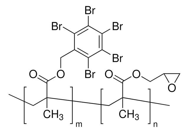 聚(甲基丙烯酸五溴苄基酯-co-甲基丙烯酸缩水甘油酯) Glycidyl methacrylate 10&#160;mol %