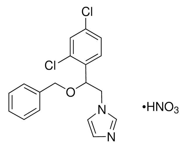 1-[(2RS)-2-(Benzyloxy)-2-(2,4-dichlorophenyl)ethyl]-1H-imidazolium nitrate certified reference material, TraceCERT&#174;, Manufactured by: Sigma-Aldrich Production GmbH, Switzerland