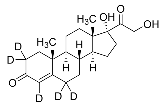 11-脱氧皮质醇-D5标准液 CRM 100&#160;&#956;g/mL in methanol, ampule of 1&#160;mL, certified reference material, Cerilliant&#174;