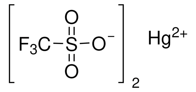 Mercury(II) trifluoromethanesulfonate &#8805;95% trace metals basis