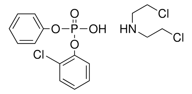 PHOSPHORIC ACID 2-CHLORO-PHENYL ESTER PHENYL ESTER, BIS-(2-CHLORO-ETHYL)-AMINE AldrichCPR