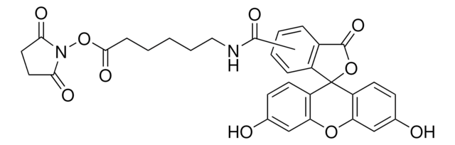 6-[Fluorescein-5(6)-carboxamido]hexanoic acid N-hydroxysuccinimide ester suitable for fluorescence, &#8805;75% (HPLC)