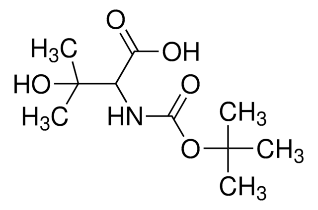 N-Boc-(+/-)-2-amino-3-hydroxy-3-methylbutanoic acid AldrichCPR