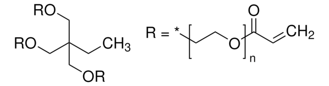 Trimethylolpropane ethoxylate triacrylate average Mn ~692, contains 100&#160;ppm MEHQ as inhibitor