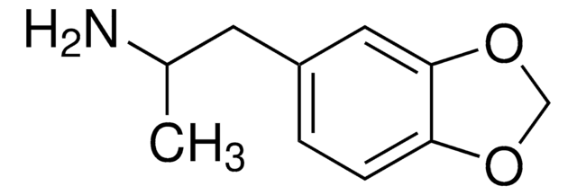 3,4-亚甲基双氧苯丙胺标准液 溶液 1.0&#160;mg/mL in methanol, ampule of 1&#160;mL, certified reference material, Cerilliant&#174;