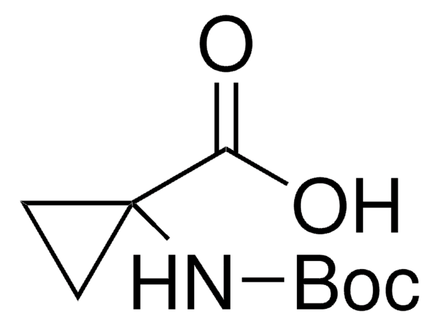 1-(Boc-amino)cyclopropanecarboxylic acid &#8805;98.0% (TLC)