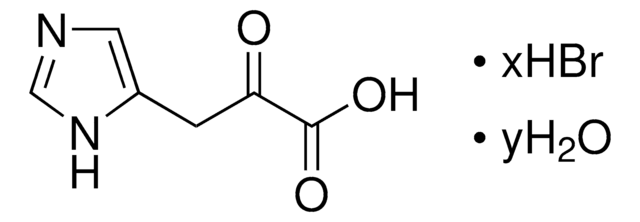 Imidazolepyruvic acid hydrobromide hydrate &#8805;97.0% (GC)