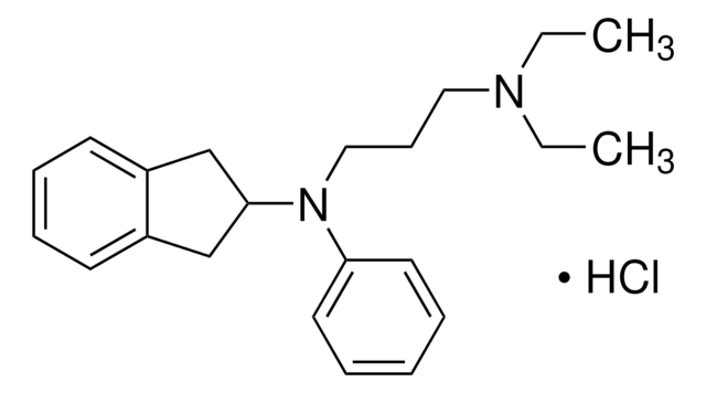 Aprindine 盐酸盐 &#8805;98% (HPLC), solid