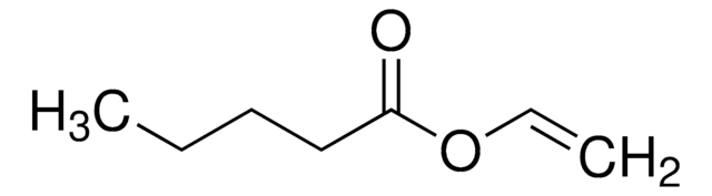 Vinyl valerate contains &#8804;1000&#160;ppm hydroquinone as stabilizer, 97%