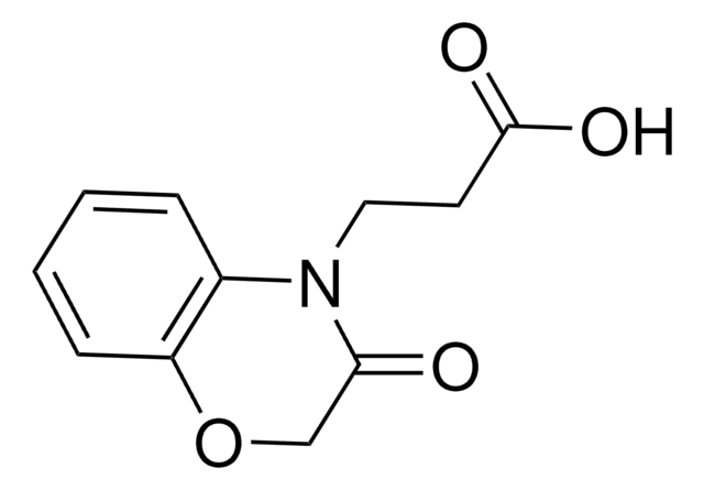 2,3-Dihydro-3-oxo-4H-1,4-benzoxazine-4-propionic acid 97%