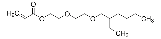 2-乙基己基醚丙烯酰酸二甘醇 contains 500&#160;ppm monomethyl ether hydroquinone as inhibitor, 95%