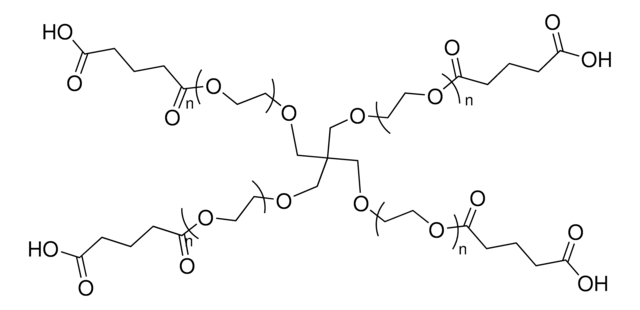 4arm-PEG10K-Glutaric Acid pentaerythritol core, average Mn 10,000