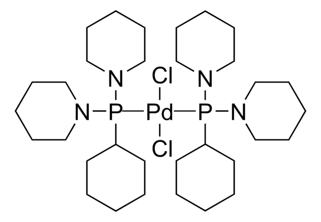 Dichlorobis[cyclohexyldi(1-piperidinyl)phosphine]palladium(II) &#8805;97.0% (CHN)