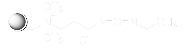 JandaJel&#8482;-1-(3-二甲基氨丙基)-3-乙基碳二亚胺 100-200&#160;mesh, extent of labeling: 1.5-2.0&#160;mmol/g loading, 2&#160;% cross-linked