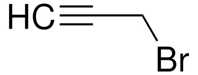 炔丙基溴 溶液 80&#160;wt. % in toluene, contains 0.3% magnesium oxide as stabilizer