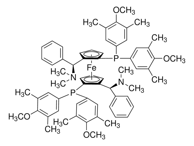 (RP,R&#8242;P)-1,1&#8242;-Bis[bis(4-methoxy-3,5-dimethylphenyl)phosphino]-2,2&#8242;-bis[(S)-&#945;-(dimethylamino)benzyl]ferrocene &#8805;97%