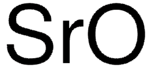 Strontium oxide 99.9% trace metals basis