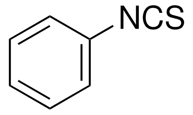 Phenyl isothiocyanate for HPLC derivatization, the detection of alcohols and amines, &#8805;99.0%