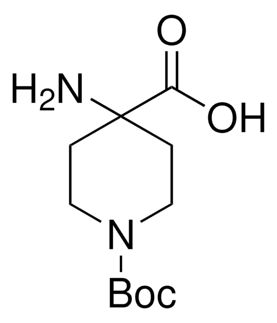 1-Boc-4-aminopiperidine-4-carboxylic acid 97%