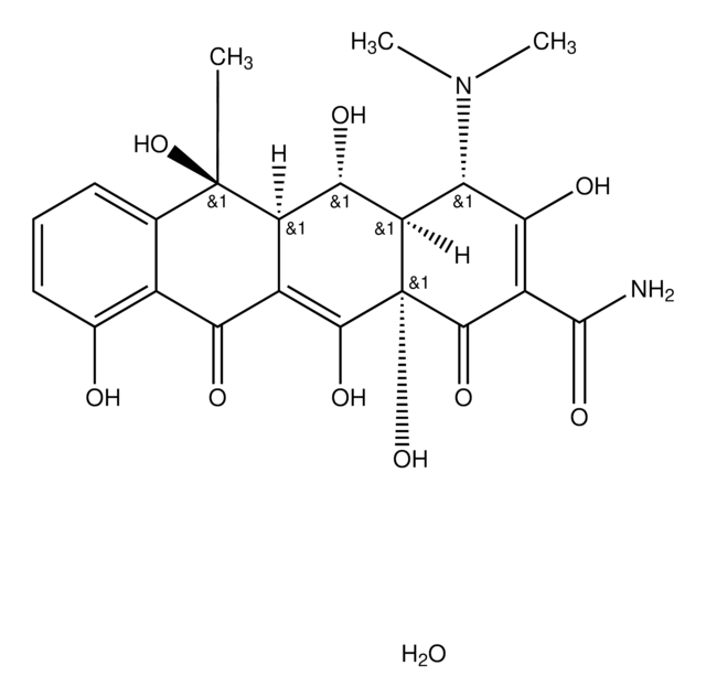 Oxytetracycline dihydrate Assay (anhydrous basis) 95.0%-102.0%