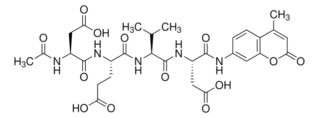 N-Acetyl-Asp-Glu-Val-Asp-7-amido-4-methylcoumarin &#8805;97% (HPLC), powder