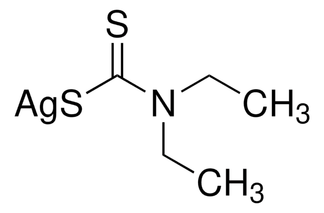 二乙基二硫代氨基甲酸银 JIS special grade, &#8805;98.0%, storage temp.:2-8°C