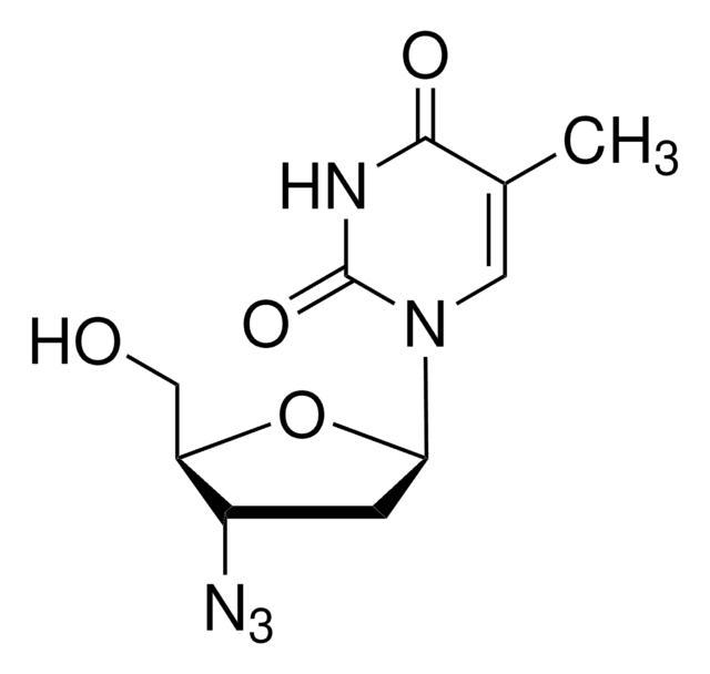 3&#8242;-Azido-3&#8242;-deoxythymidine &#8805;98% (HPLC)