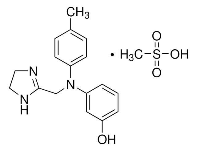 Phentolamine Mesylate Pharmaceutical Secondary Standard; Certified Reference Material