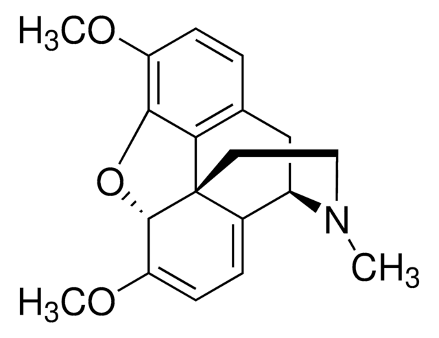 蒂巴因标准液 溶液 1.0&#160;mg/mL in methanol, ampule of 1&#160;mL, certified reference material, Cerilliant&#174;